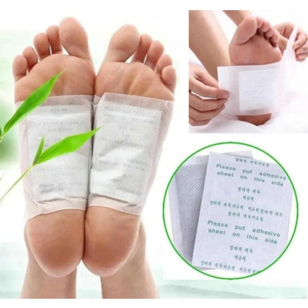 Natural Detox Foot Pads — Removes Toxins Overnight |  Better Sleep & More Energy | Pack of 20